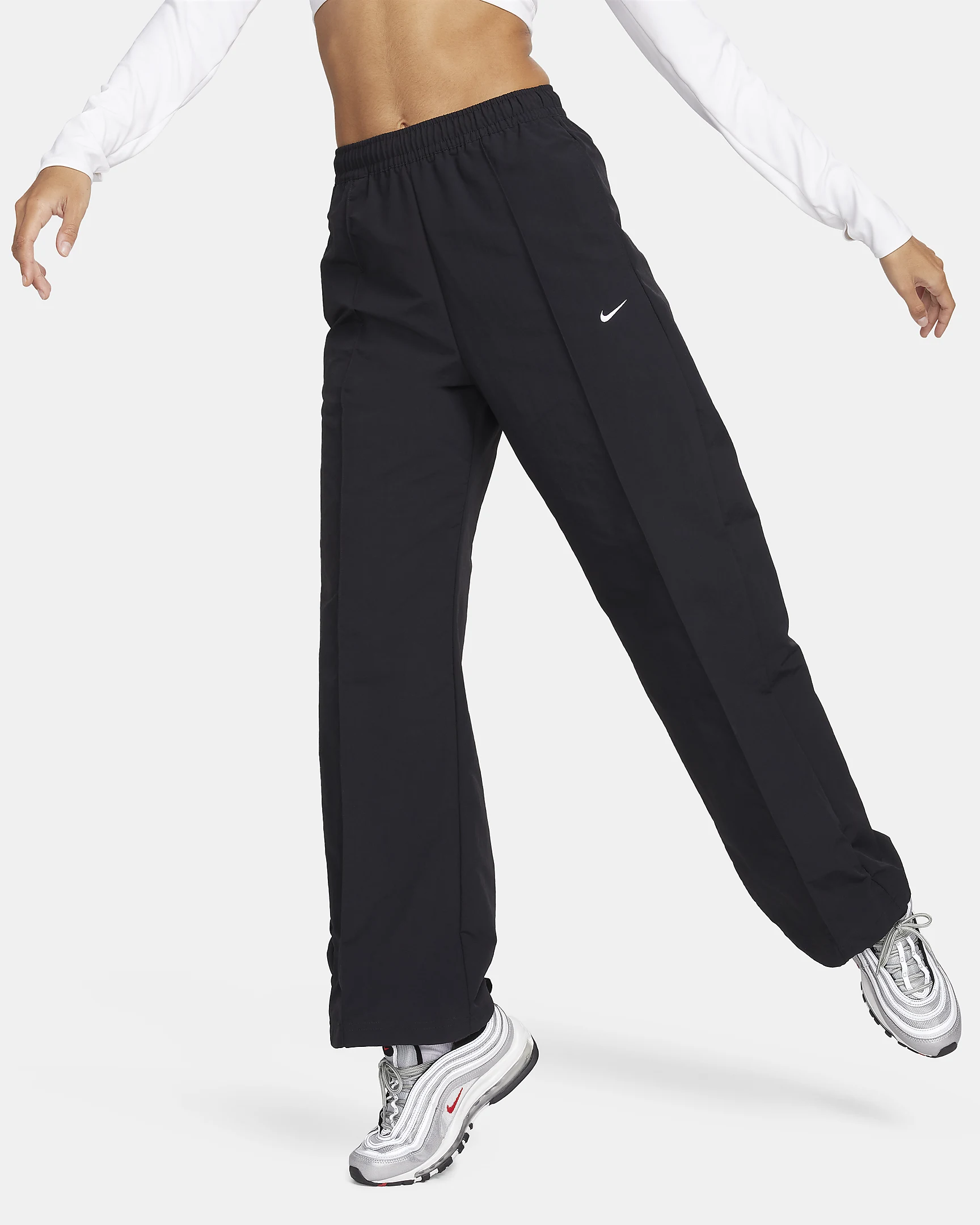 NIKE Mid-Rise WOMEN'S PANTS